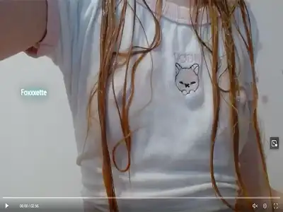 Foxxxette FREE Wet TITS on Music