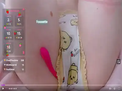 Foxxxette most adorable pussy play Live Self-LEak